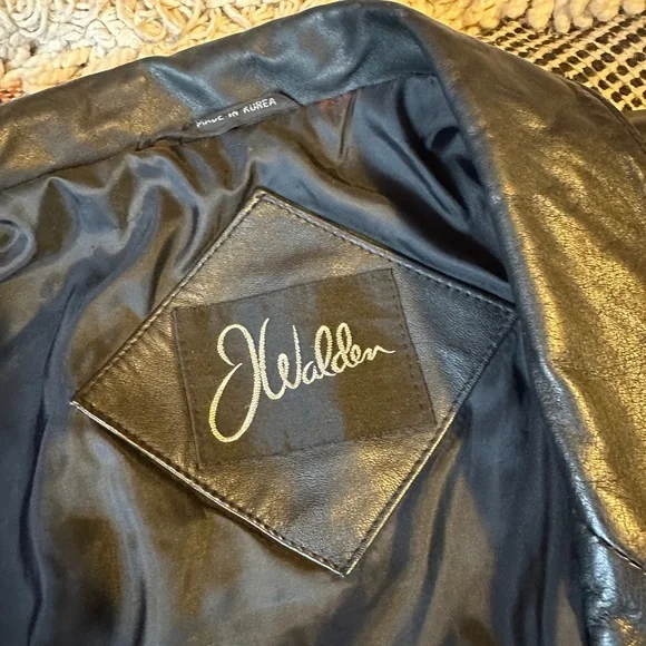 UNISEX Vintage Leather Blazer - Picture 6 of 11